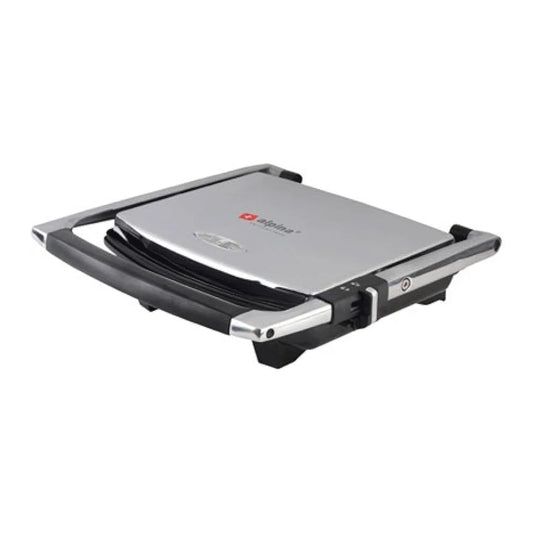 Alpina SF-6021 Panini Press 4 Slice | Non-Stick Electric Sandwich & Grill Press for Home Kitchen - Habitt