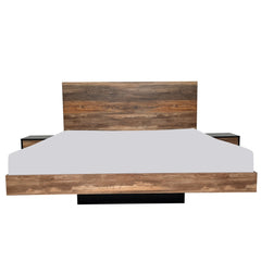 Flamingo King Size Bed with 2 Side Tables
