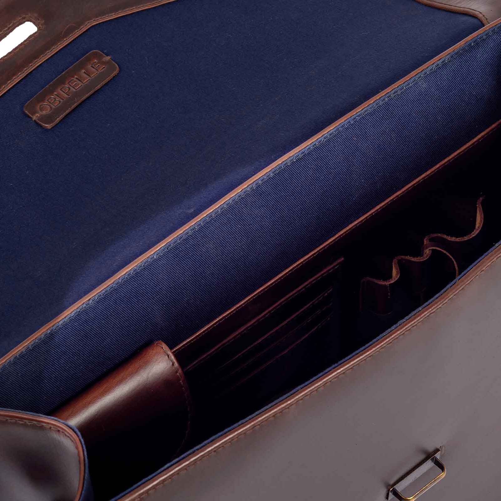 Oscar Laptop Bag Crazy Brown - Habitt