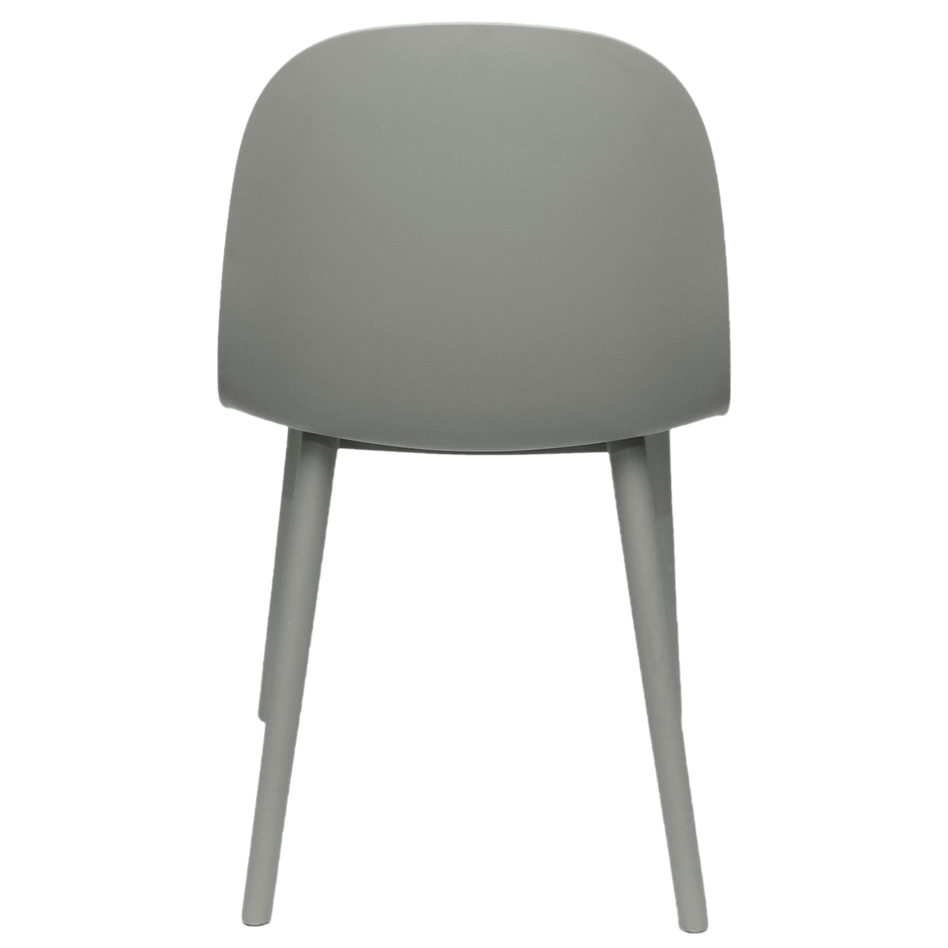 Sora Dining Chair – Modern Molded Seat with Cushion (Pink, Grey, White, Black, Yellow) - Habitt