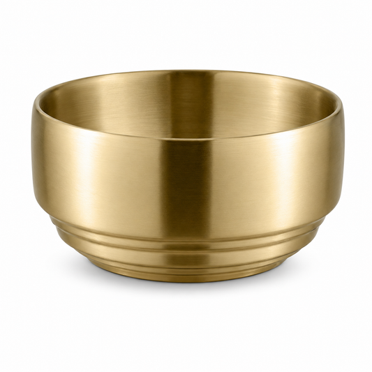 Golden Soup Bowl