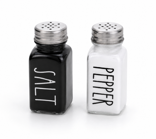 90ml Salt & Pepper Caster Set – 2 Pcs Seasoning Shaker Set