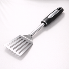 Fish Spatula – Stainless Steel Slotted Turner for Seafood - Habitt