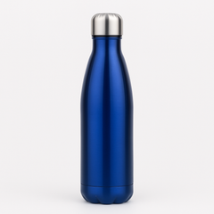 1Pc Water Bottle – 500ml Assorted | Reusable Bottle with Protective Sleeve & Leak-Proof Lid - Habitt