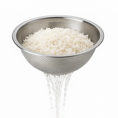 Stainless Steel Round Strainer Basket Set (26cm, 28cm, 30cm) for Washing & Draining - Habitt