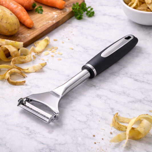 Large Triangular Peeler – Stainless Steel Vegetable & Fruit Peeler - Habitt