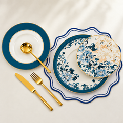 18 PCS Signature Plate Set – Elegant Dinnerware Collection for Home & Entertaining