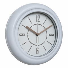 Heritage Wall Clock CLK-035I – 15" Ivory White