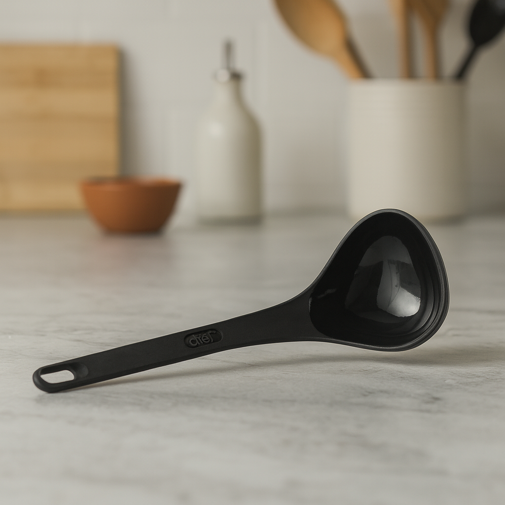 Carpe Ladle – Single Cast 180° Heat-Resistant Serving Ladle for Soups, Curries & Stews - Habitt