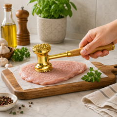 Golden & Silver Meat Tenderizer