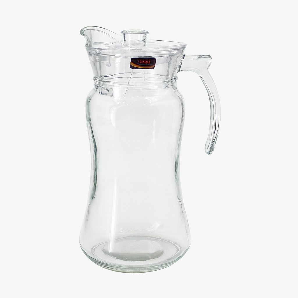 Premium Clear Glass Jug – 1 Piece (1700 mL) - Habitt
