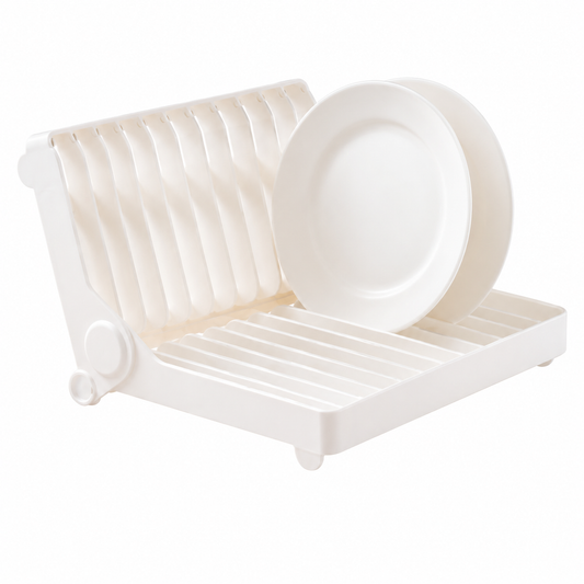 Imperial Foldable Dish Rack | Space Saving Kitchen Drying Rack for Plates & Cups - Habitt