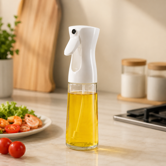 Premium Oil Spray Bottle (Assorted Color) – Olive Oil Mister for Kitchen Cooking