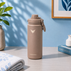 Assorted 650 ml Premium Insulated Sports Water Bottle with Handle | Leak-Resistant Drink Bottle