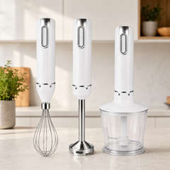 Digital Hand Blender Set 3-in-1 1500W with Chopper & Whisk – High-Power Stainless Steel Immersion Blender (SF1005 SB)