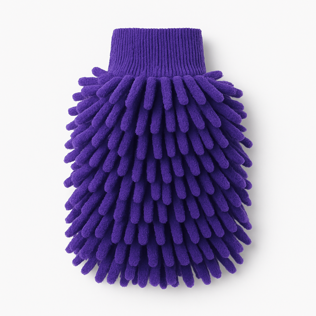 1Pc Single-Sided Microfiber Duster Glove – Soft Cleaning Mitt for Cars & Home - Habitt