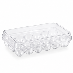 Egg Storage Box with Lid – 15 Pcs & 24 Pcs
