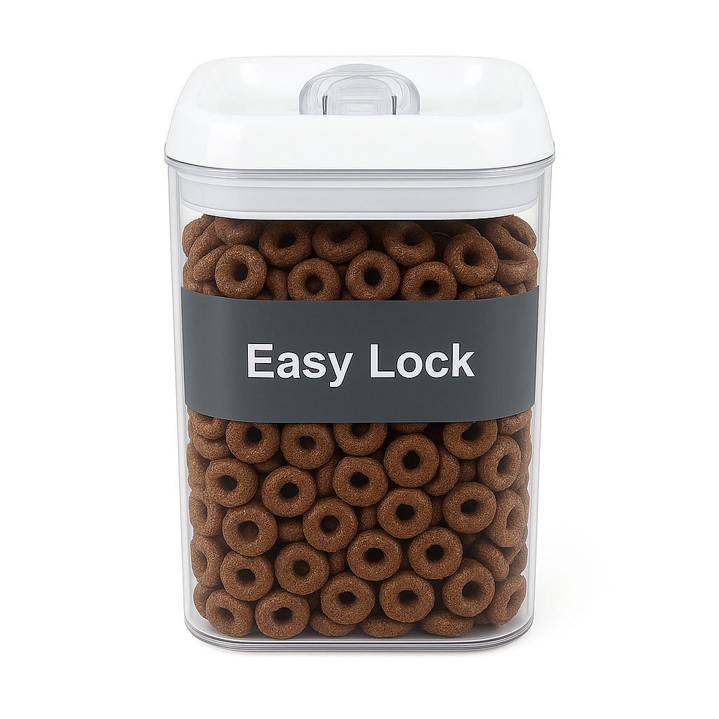 Easy Lock Airtight Jar – Large - Habitt