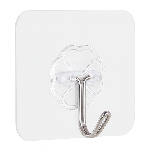 3 pc Hook Card – Removable & Reusable Wall Hooks for Kitchen, Bathroom & Home Organization - Habitt