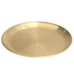 Barbecue Plate – Gold Finish (20cm & 26cm) - Habitt