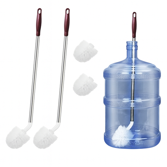 1Pc Long Handle Bottle Cleaner Brush – Water Dispenser & Jar Cleaning Tool - Habitt