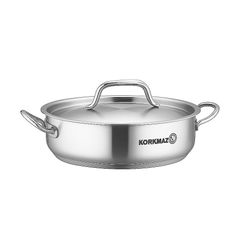 Proline Gastro Stainless Steel Casserole Pot Set – Professional Grade Cookware (Sizes: 20x12, 28x12, 28x16, 32x19, 36x10, 36x21, 40x25 cm) - Habitt