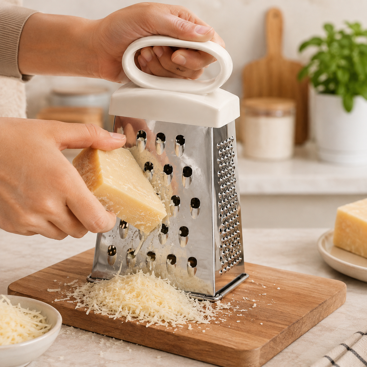 4-Sided Multipurpose Grater – 12.5 × 6 × 5 cm
