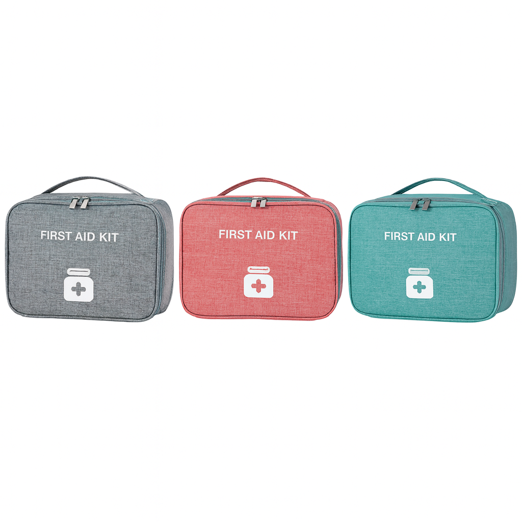 1PC Assorted First Aid Medicine Storage Bag – Portable Multi-Layer Medical Organizer for Home, Travel & Office - Habitt