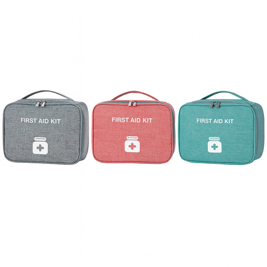 1PC Assorted First Aid Medicine Storage Bag – Portable Multi-Layer Medical Organizer for Home, Travel & Office - Habitt