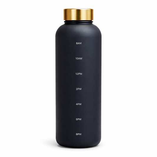 1 Liter Water Bottle with Time Marker - Habitt