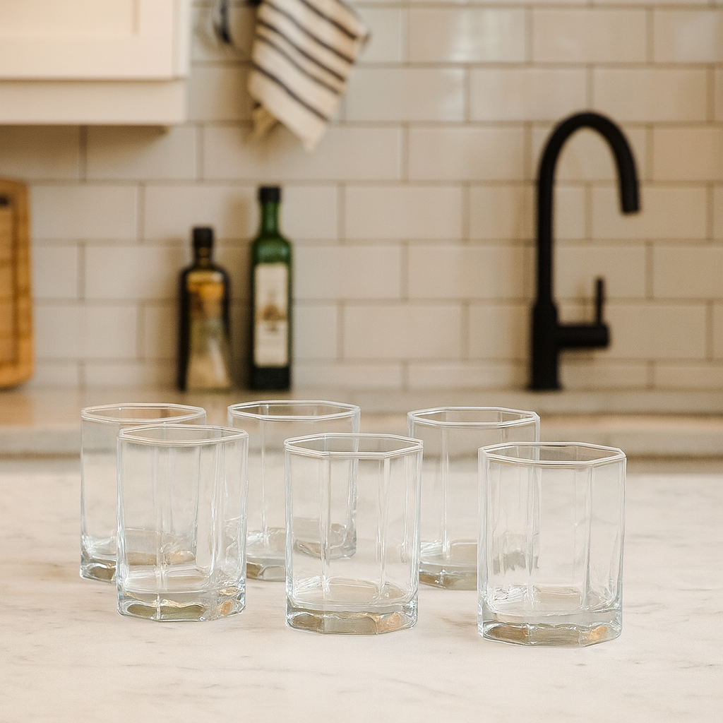 Tumbler Glass – 330 ml (Set of 6) - Habitt