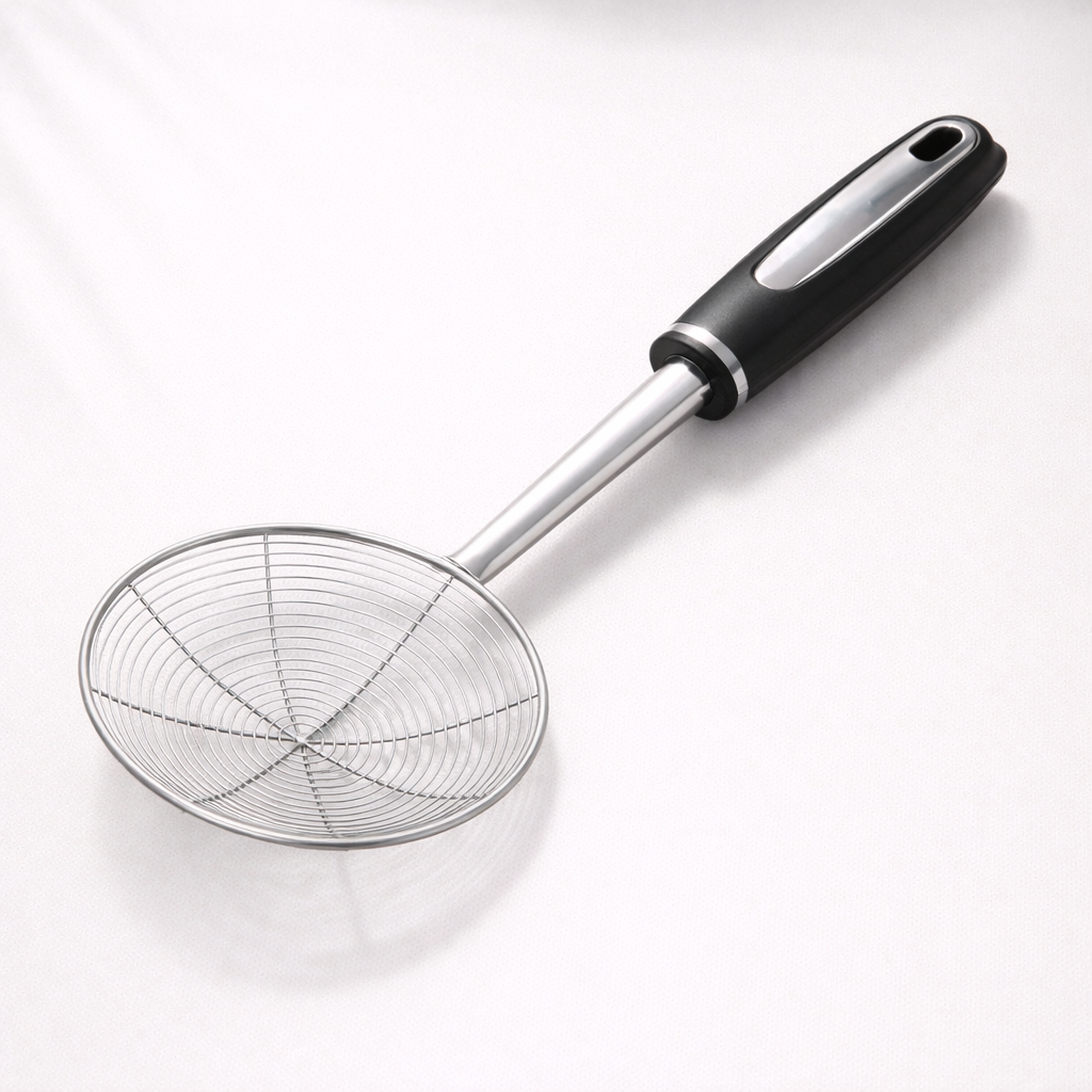 Large Thread Strainer – Stainless Steel Kitchen Skimmer - Habitt