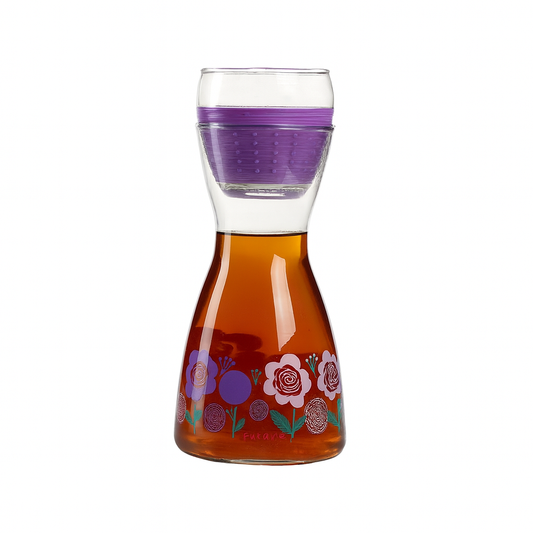 Glass Pitcher & Glass Set – Model 103080 (Floral Design) - Habitt