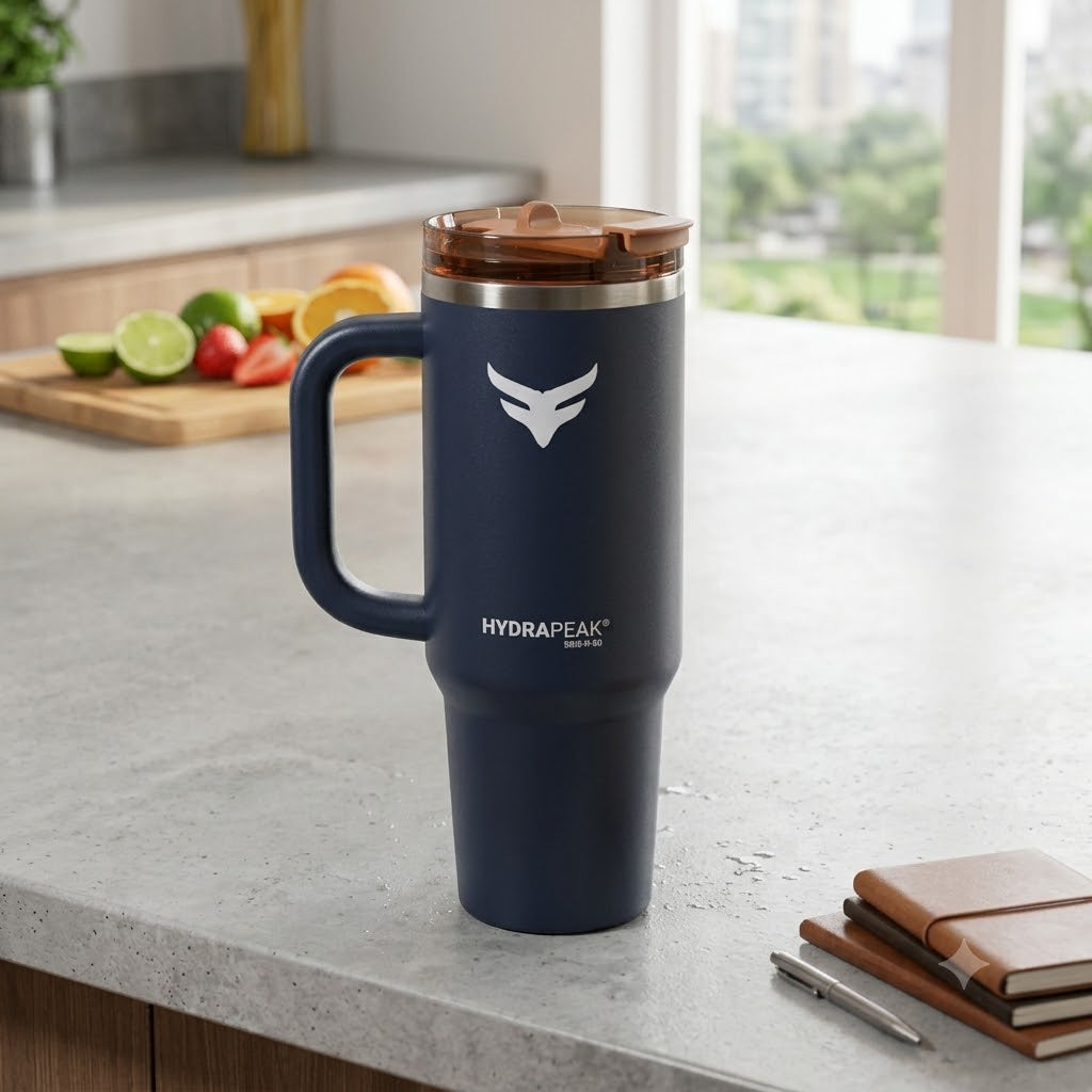 Assorted TREK Tyson Tumbler 1200ML with Handle | Large Travel Tumbler