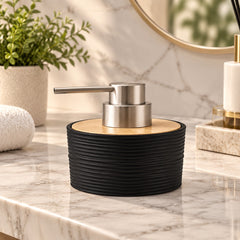 Plastic Liquid Dispenser Black | Modern Liquid Storage Dispenser