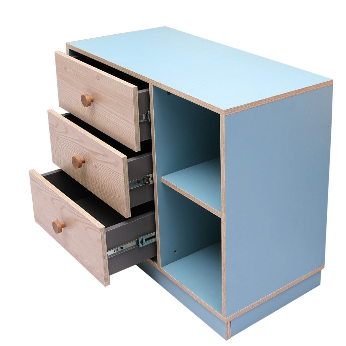 Leo N blue Dresser