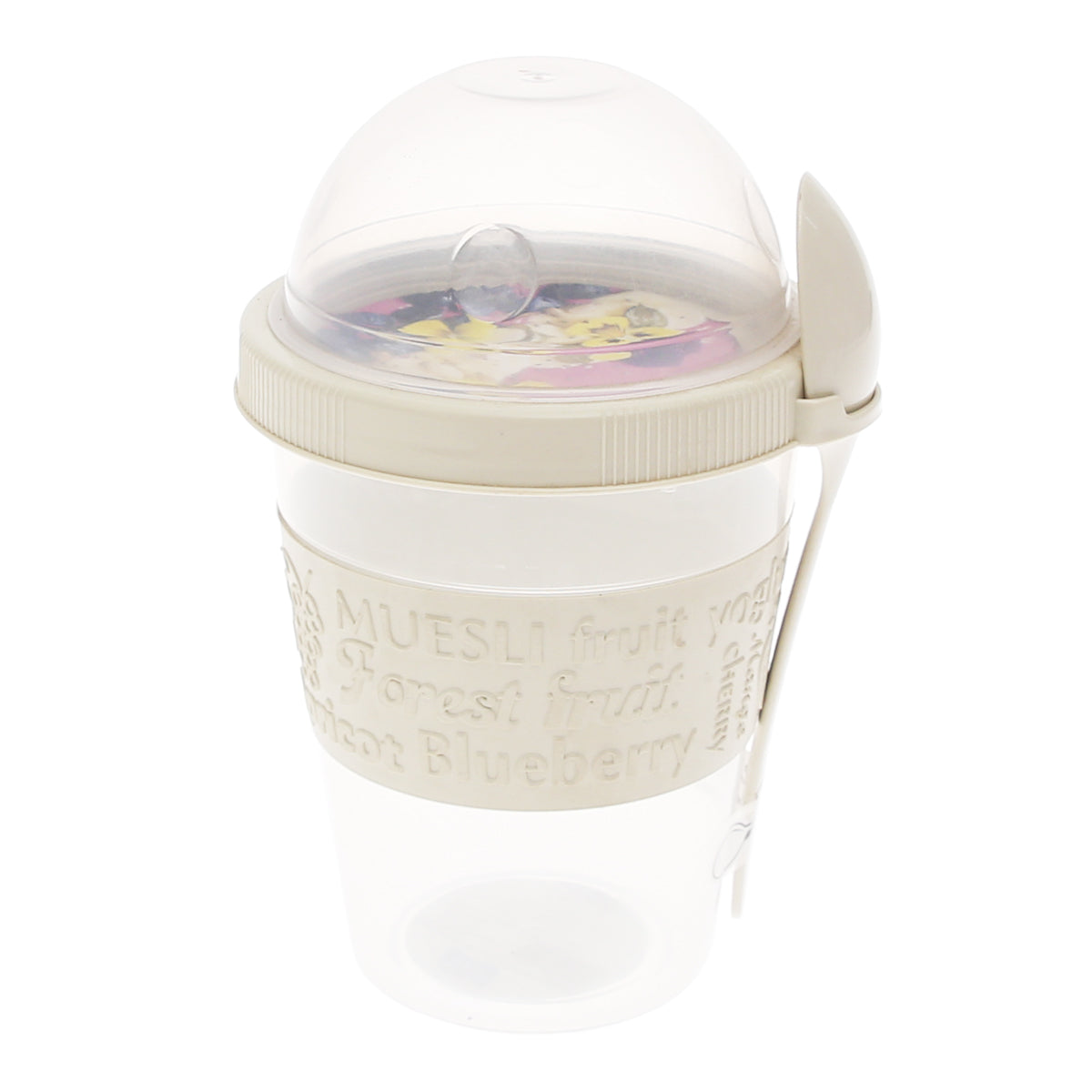 Portable Yogurt Cup with Spoon – BPA‑Free Snack Container for Yogurt, Parfaits & On‑the‑Go Snacks - Habitt