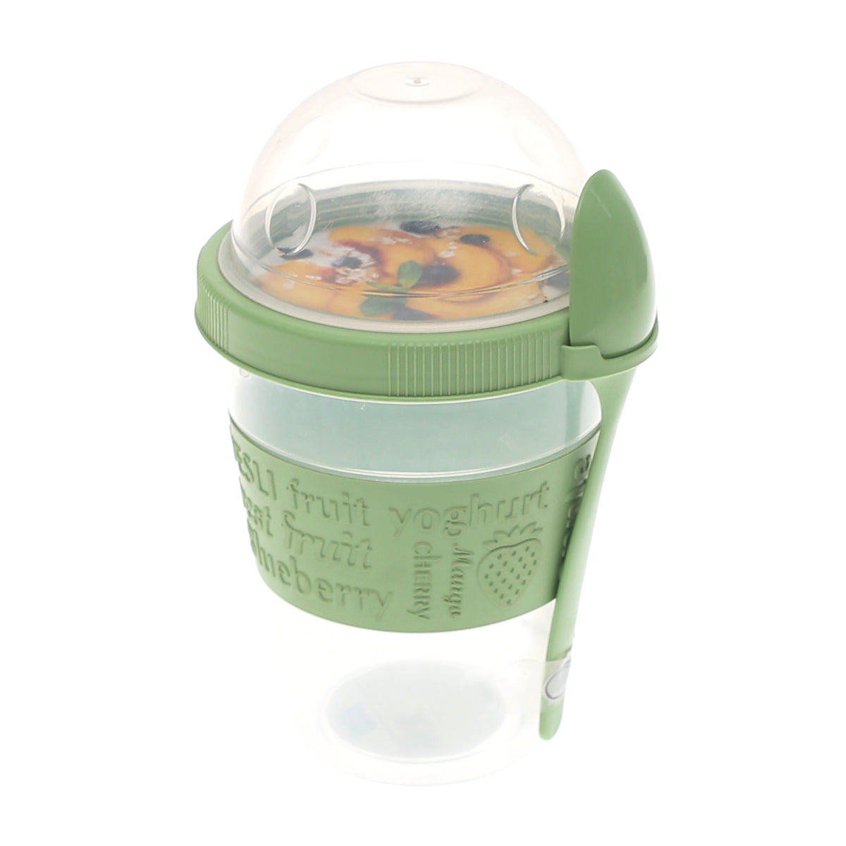 Portable Yogurt Cup with Spoon – BPA‑Free Snack Container for Yogurt, Parfaits & On‑the‑Go Snacks - Habitt