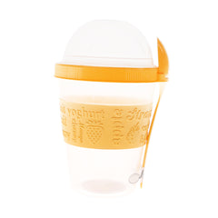 Portable Yogurt Cup with Spoon – BPA‑Free Snack Container for Yogurt, Parfaits & On‑the‑Go Snacks - Habitt