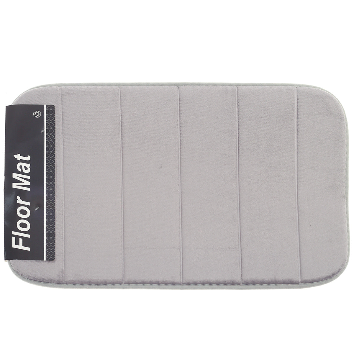 NON SLIP FLOOR MAT GREY 40X60 101913 - Habitt