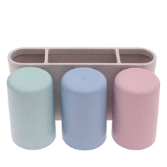 Tooth Brush Holder W/ Tumbler Set.E1615 - Habitt