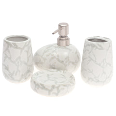 Bath Set White.JY012 - Habitt