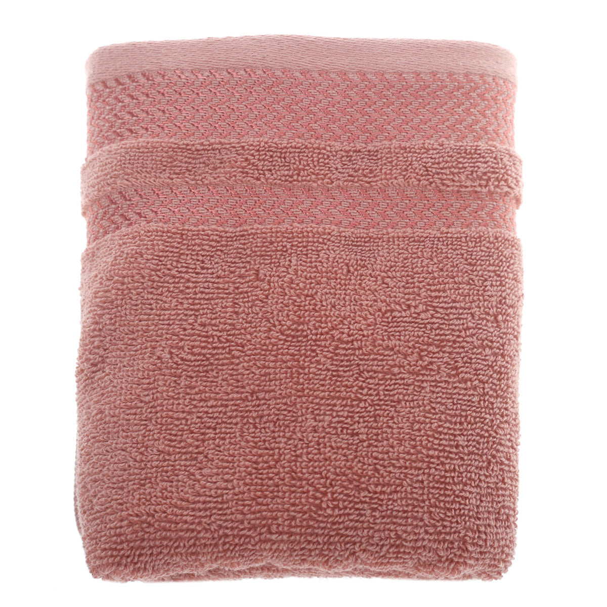 HAND TOWEL 500GSM.FABRIC.Peach.16X30 - Habitt