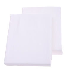 White Dyed Double Bedding Set of 6 - Habitt