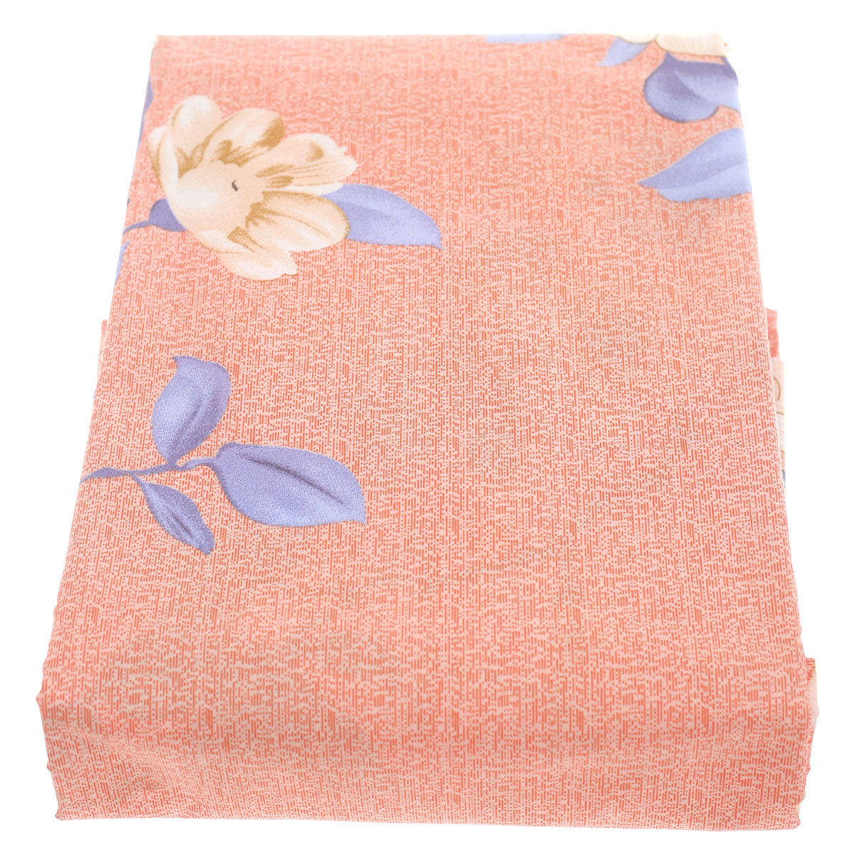 Peachy Pinks Double Bed Sheet - Habitt
