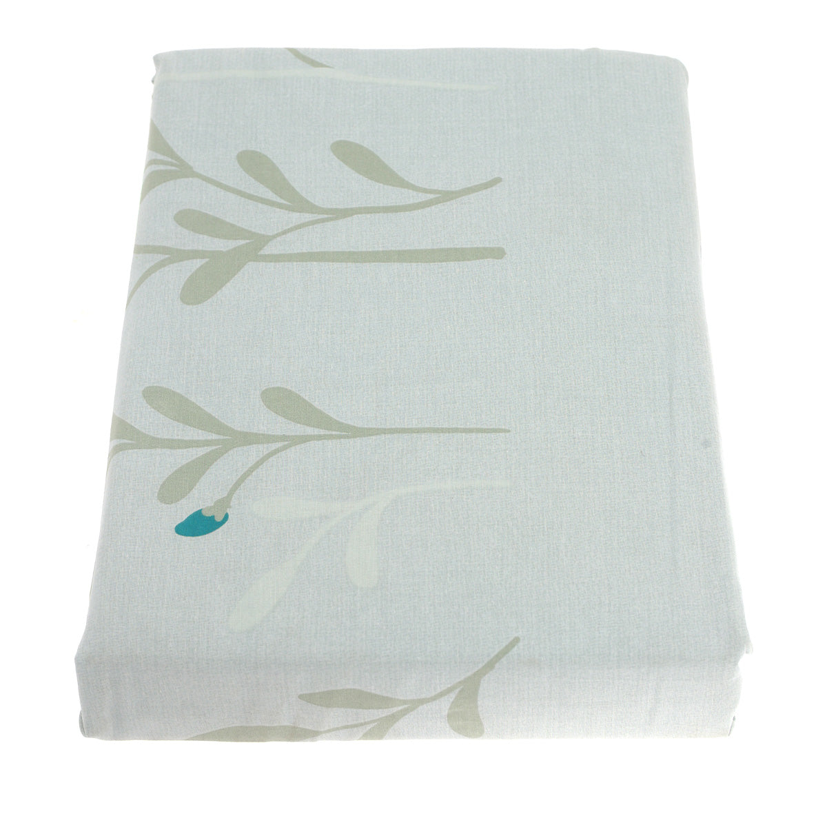 Double Bed Sheet Green Leaf 96x102 - Habitt
