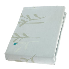 Double Bed Sheet Green Leaf 96x102 - Habitt