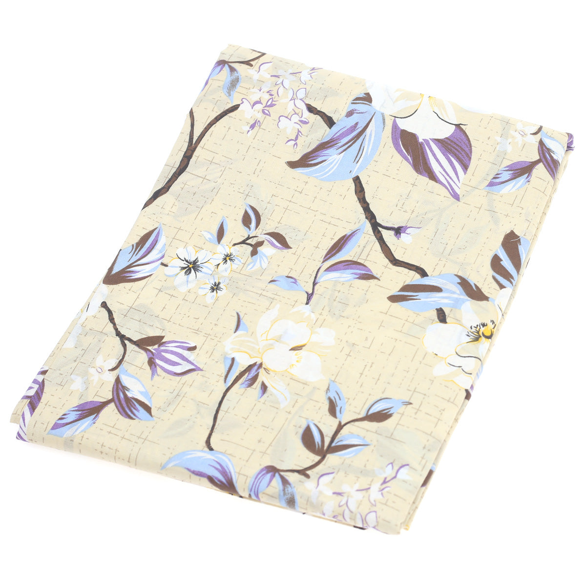 Blue Florals Double Bed Sheet 90x94E-Com - Habitt