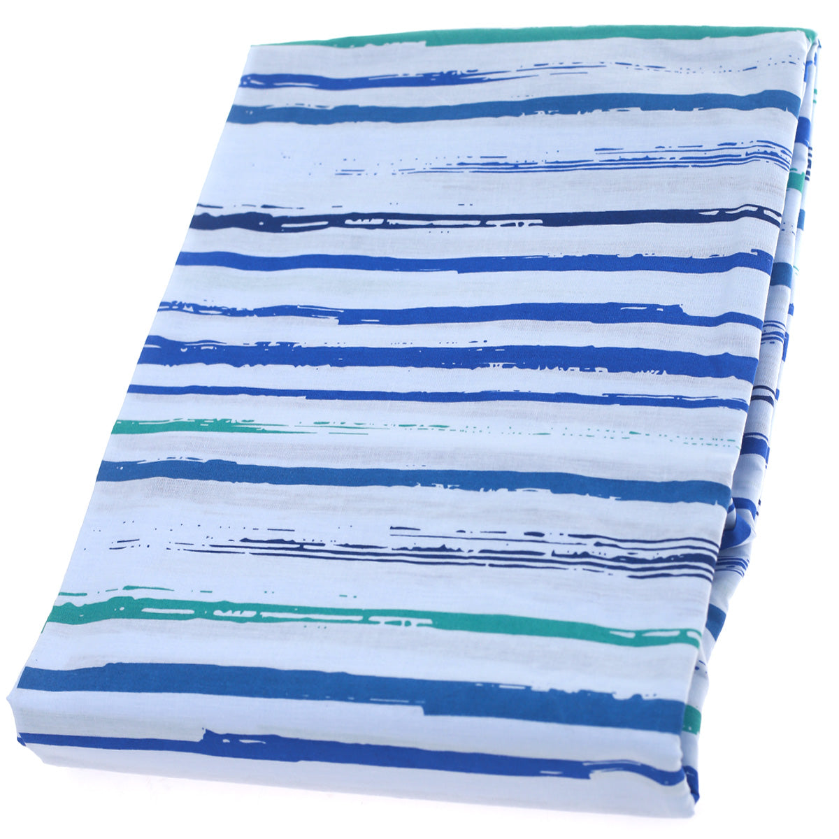 Blue Crush Strokes Double Bedsheet - Habitt