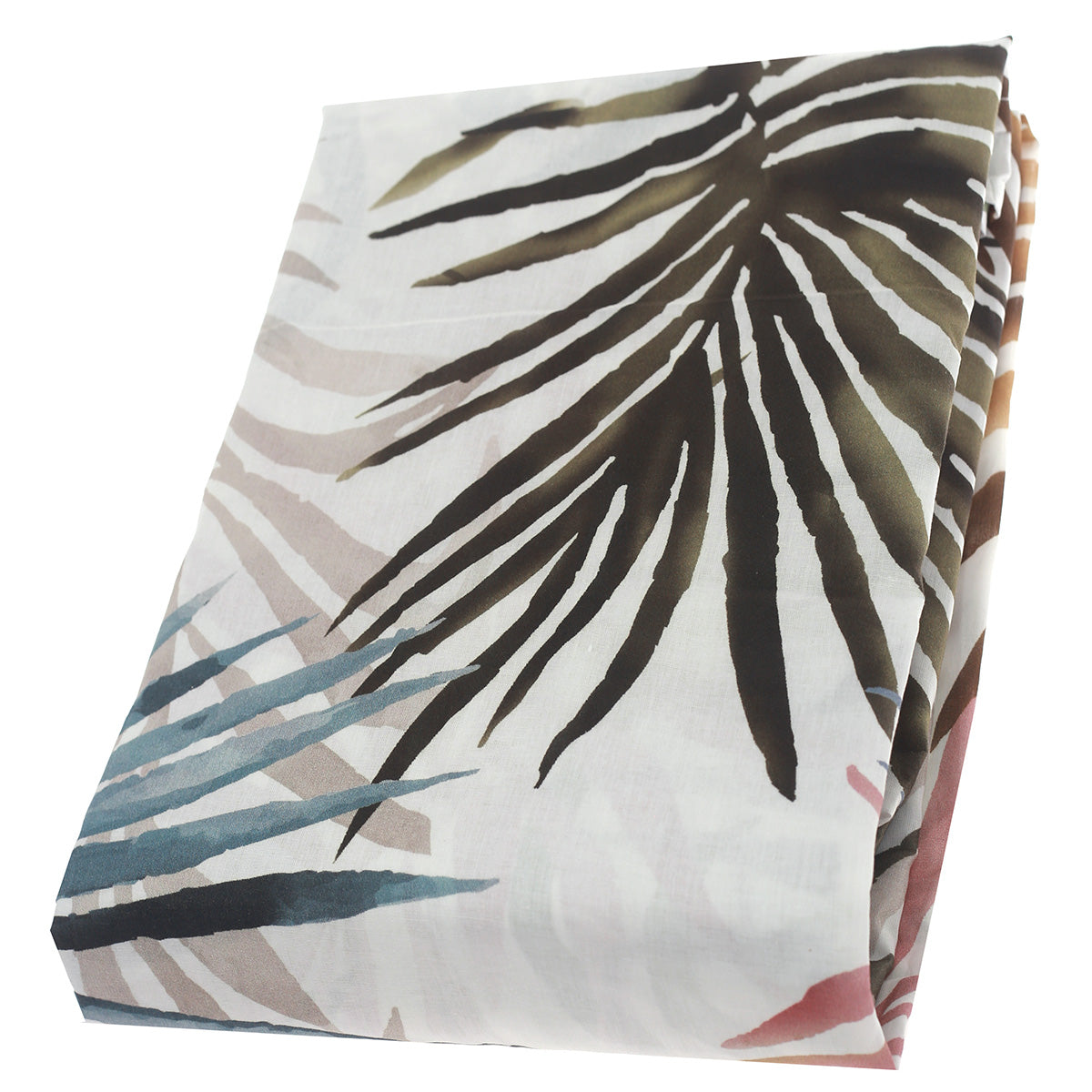 Leafy Lines Double Bedsheet - Habitt
